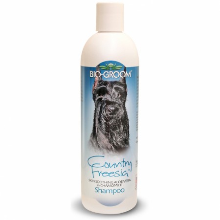 Bio-Groom Country Freesia Skin Soothing Aloe Vera & Chamomile Shampoo, 355 ml - EXP dato 08.22