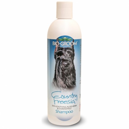 Bio-Groom Country Freesia Skin Soothing Aloe Vera & Chamomile Shampoo, 355 ml