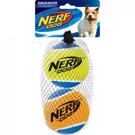 Nerf Squeak Tennisballer, L