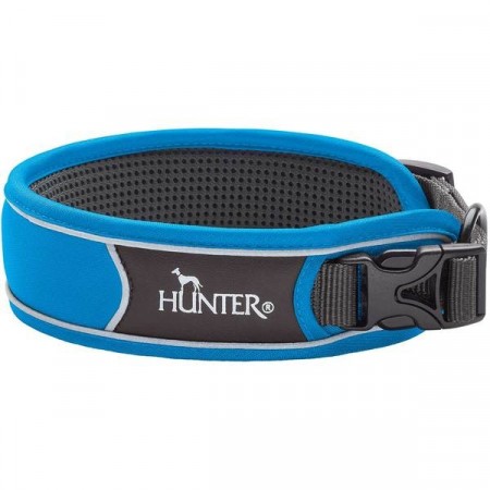 Hunter Divo Halsbånd, Lys Blå / Grå
