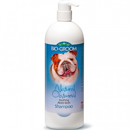 Bio-Groom Natural Oatmeal Shampoo, 946 ml  -  EXP dato 05.21