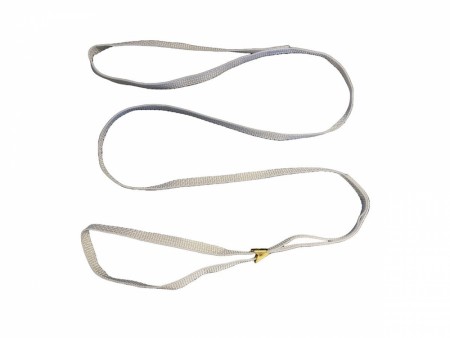 Bymilo Utstillingsline, Flat, Hvit, 10 mm