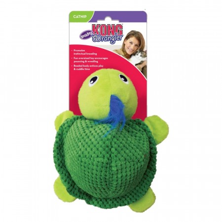 Kong Wrangler Kneading Turtle