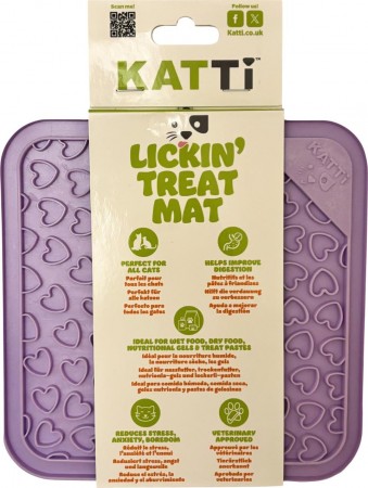 Katti LickinTreat Mat, Slikkematte, Lilla